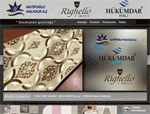 Tablet Screenshot of hatipogluhali.com